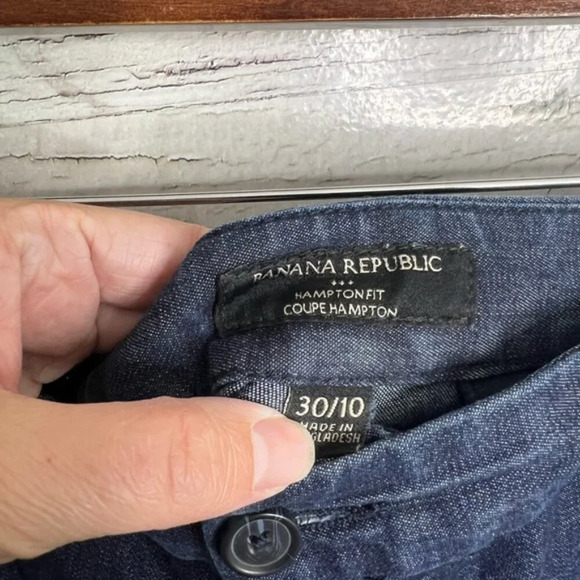 Banana Republic Hampton Bermuda shorts blue 10/30 - Picture 5 of 7